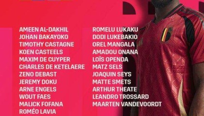 开云体育下载app-比利时公布11月大名单：卢卡库回归，特罗萨尔在列